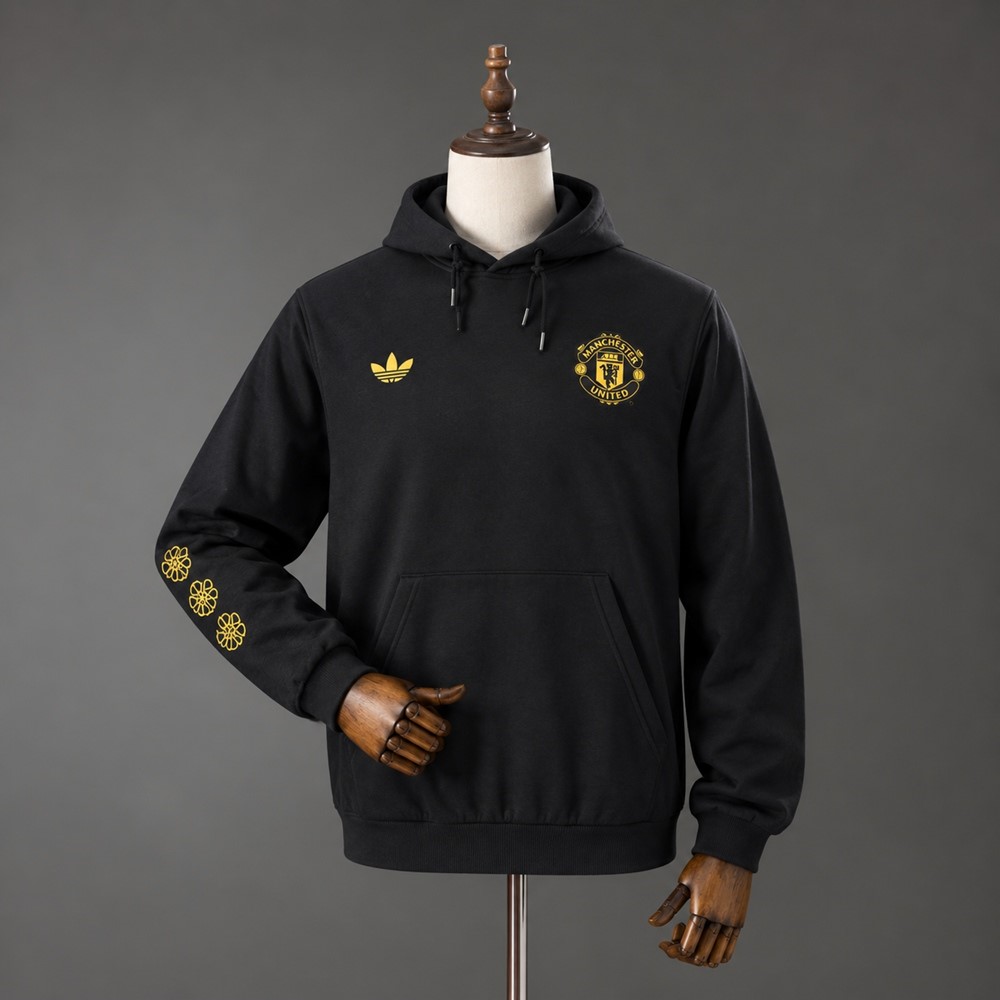 Sudadera con Capucha M-U Full-Zip 2026-2027 Negro